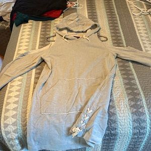 Sam Edelman cold shoulder sweatshirt dress